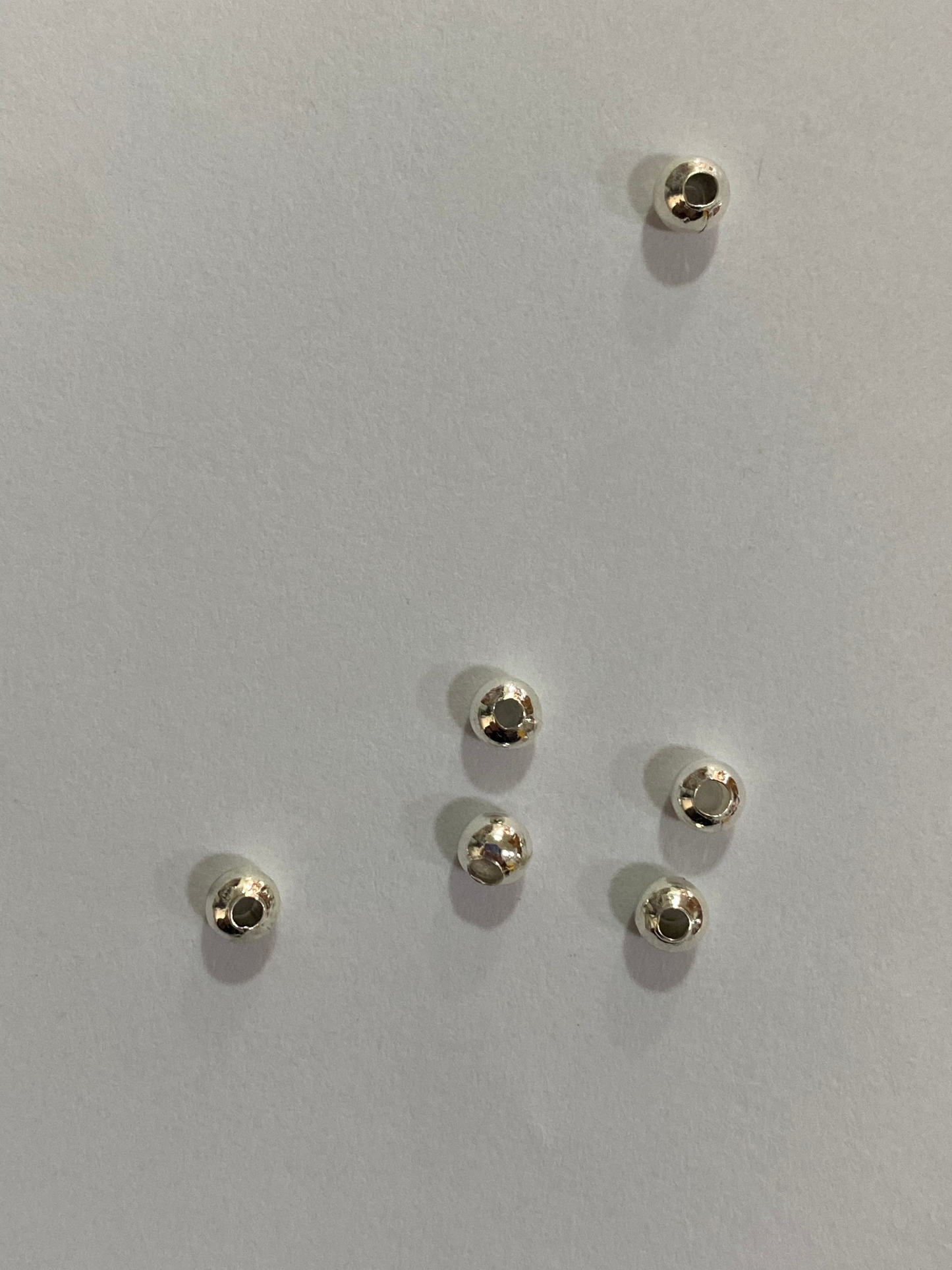 Mini balines plateados (30 unidades)